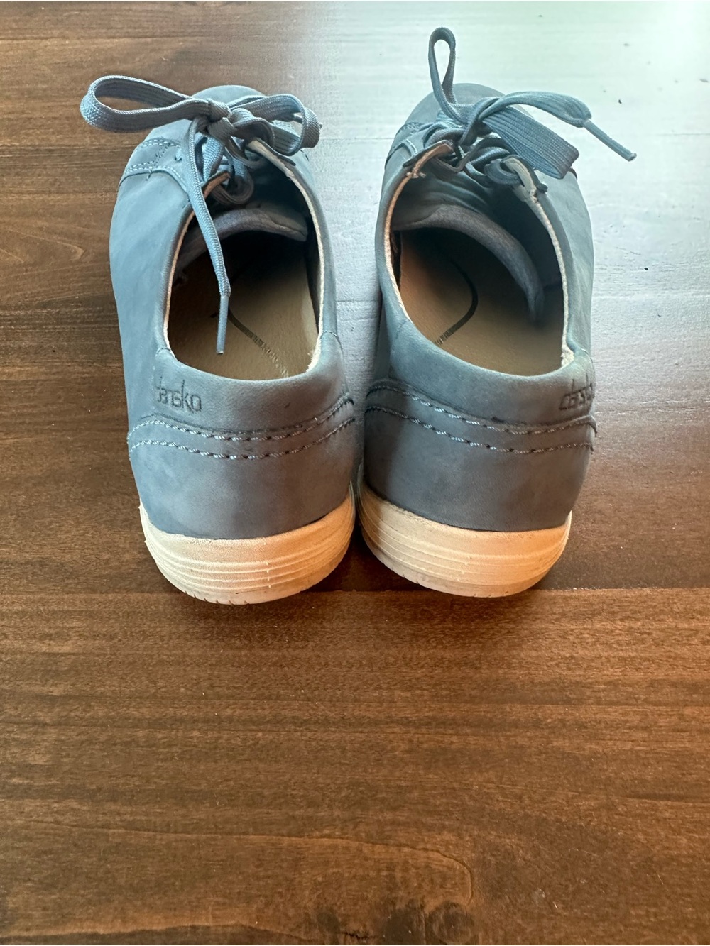Dansko Blue Casual Lace-Up Sneaker - Picture 6 of 7